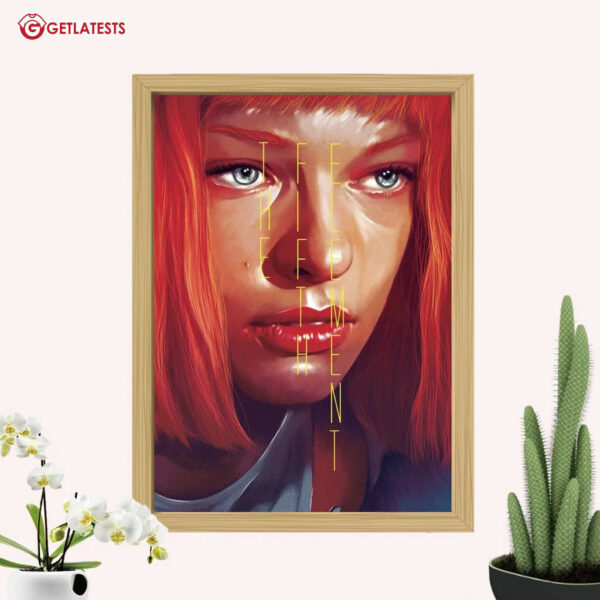 The Fifth Element Leeloo Movie Poster