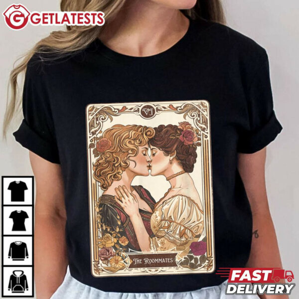 The Roommates Tarot Card Lesbian Pride T Shirt (3)