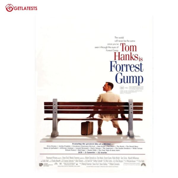 Tom Hank Forrest Gump (1995) Movie Poster