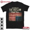 I'm Voting For The Outlaw Trump 2024 T Shirt (1)