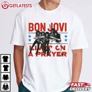 Bon Jovi Livin' On A Prayer T Shirt (3)