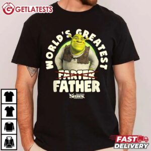 Shrek Father's Day World's Greatest Farter T Shirt (2)