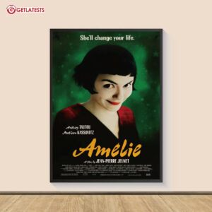 Amelie Romantic Comedy Movie Poster