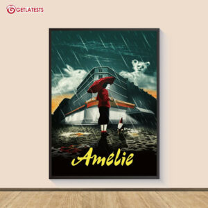Amelie Poulain Romantic Movie Poster