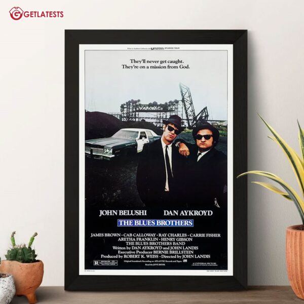 The Blues Brothers Movie Poster (1)
