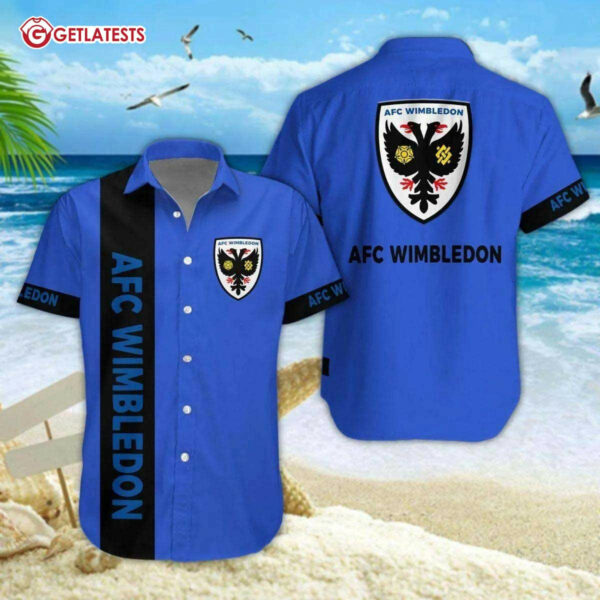 AFC Wimbledon Hawaiian Shirt And Shorts