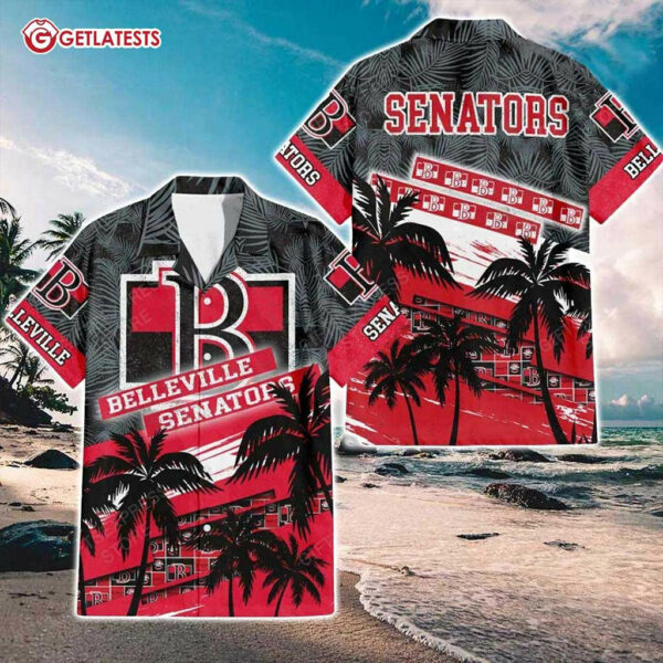 Belleville Senators AHL Summer Hawaiian Shirt