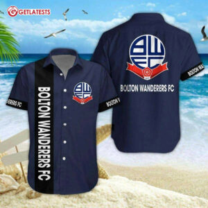 Bolton Wanderers FC Hawaiian Shirt And Shorts (2)