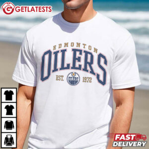 Edmonton Oilers EST 1972 Hockey Fan T Shirt (3)