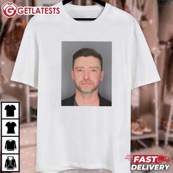 Justin Timberlake Mugshot T Shirt (1)