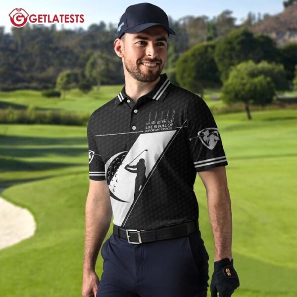Golf Important Choices Men's Polo Shirt (1)