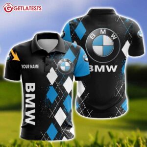 BMW Limited Custom Name Polo Shirt For Men