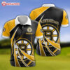 Boston Bruins Custom Name Polo Shirt