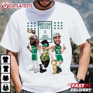 Boston Celtics 2024 NBA Finals Champion T Shirt (2)