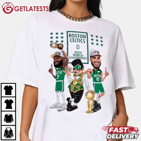 Boston Celtics 2024 NBA Finals Champion T Shirt (3)
