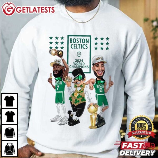 Boston Celtics 2024 NBA Finals Champion T Shirt (4)