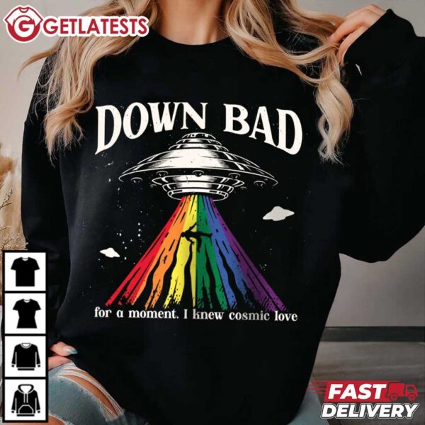 Down Bad LGBTQ Pride Month Taylor Swift T Shirt (4)