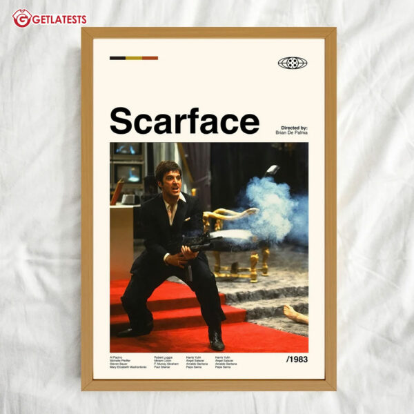 Scarface Brian De Palma Movie Poster (1)