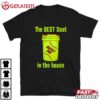 Softball Dad Best Seat in the House Pitcher Catcher T Shirt (1)