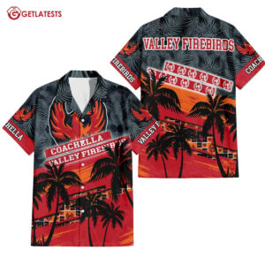Coachella Valley Firebirds AHL Summer Hawaiian Shirt