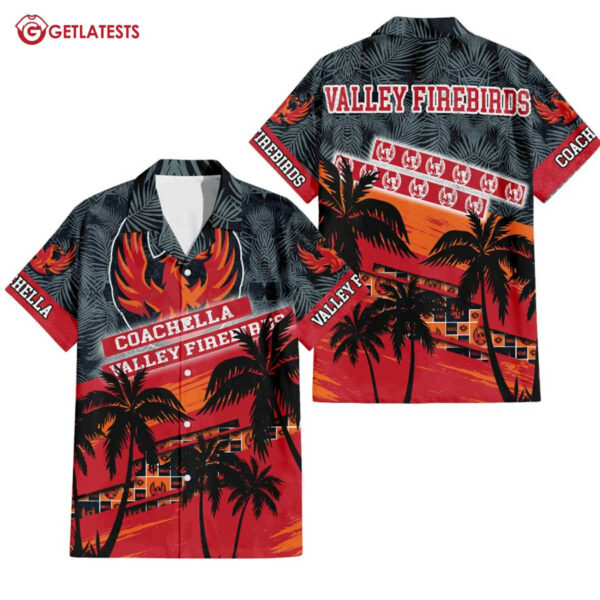 Coachella Valley Firebirds AHL Summer Hawaiian Shirt