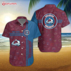 Colorado Avalanche NHL Custom Name Hawaiian Shirt