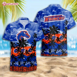 Boise State Broncos Summer Tropical Hawaiian Shirt