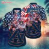 Auburn Tigers NCAA American Flag Hawaiian Shirt