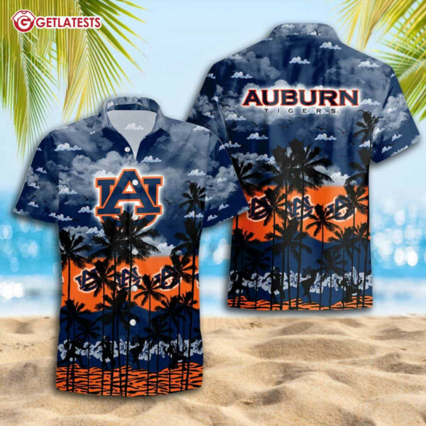 Auburn Tigers Summer Tropical Hawaiian Shirt