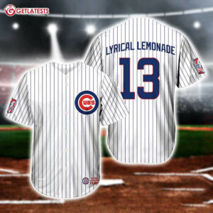 Cubs Lyrical Lemonade 2024 Baseball Jersey (3)