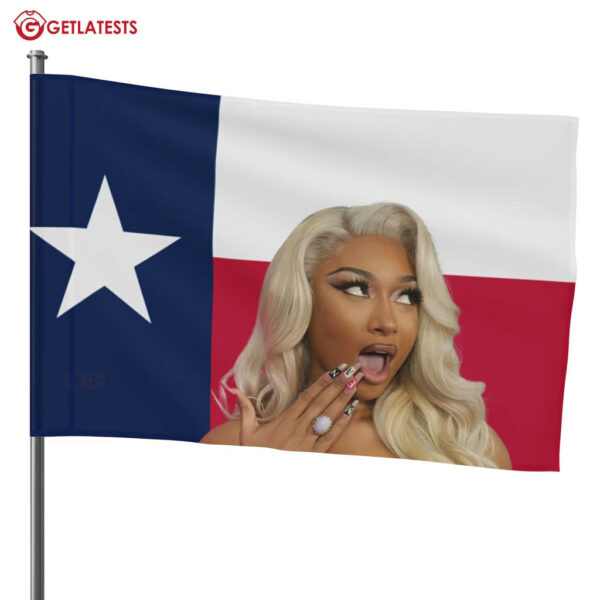 Megan Thee Stallion Funny Meme Texas Flag (2)