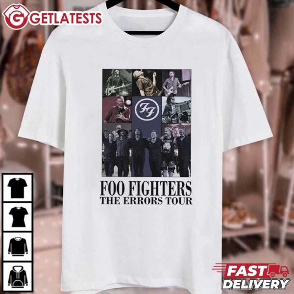 Foo Fighters The Errors Tour T Shirt (1)