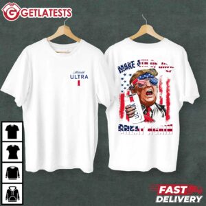 Trump Michelob Ultra 4th of July Great Again T Shirt (1)