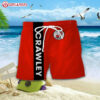 Crawley Town 2024 Summer Hawaiian Shirt And Shorts (1)