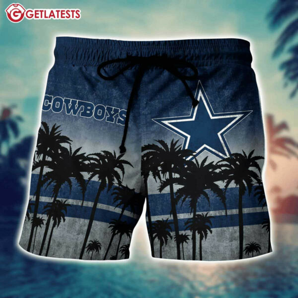 Dallas Cowboys NFL Summer Hawaiian Shirt And Shorts (1)