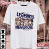 1990s Sandlot Legends Never Die Baseball T Shirt (1)