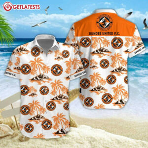 Dundee United FC SPFL Summer Hawaiian Shirt And Shorts (2)