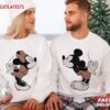 Mickey and Minnie Mouse Kiss Couple Matching Shirts (2)