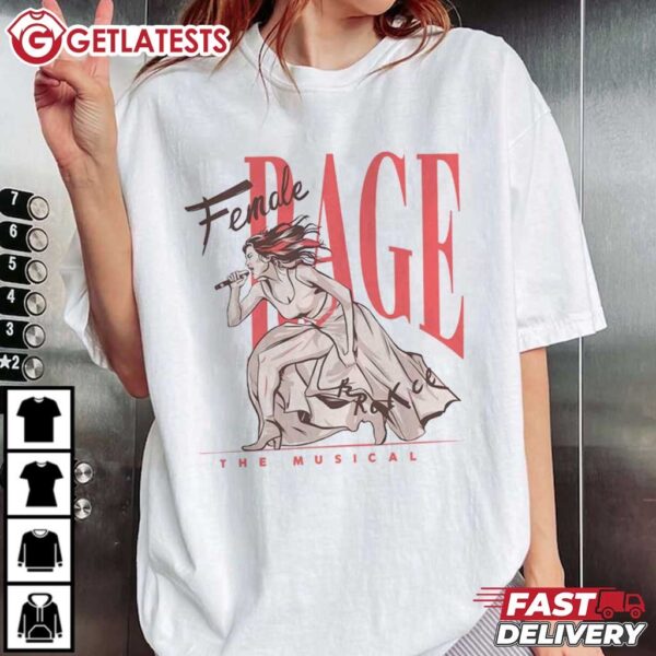 Female Rage The Musical Taylor Swift Merch T Shirt (2)
