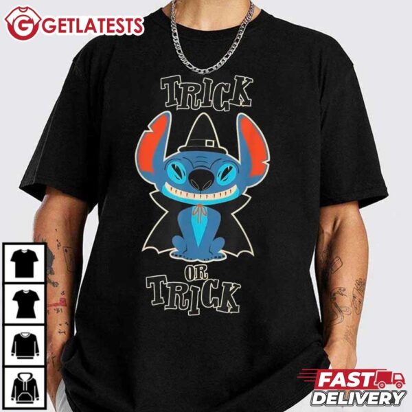 Stitch Trick or Trick Halloween T Shirt (2)