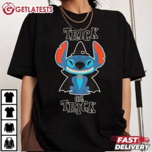 Stitch Trick or Trick Halloween T Shirt (3)