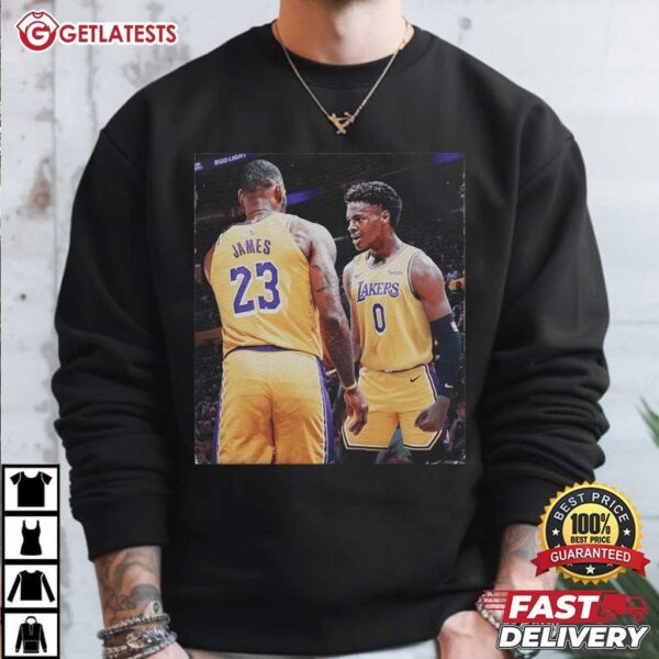 Bronny Lebron Lakers the James T Shirt (4)