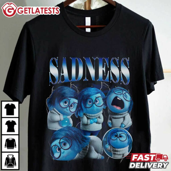 Sadness Inside Out 2 Character T Shirt