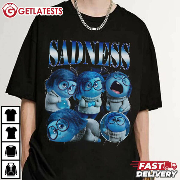 Sadness Inside Out 2 Character T Shirt