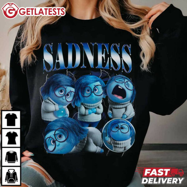 Sadness Inside Out 2 Character T Shirt