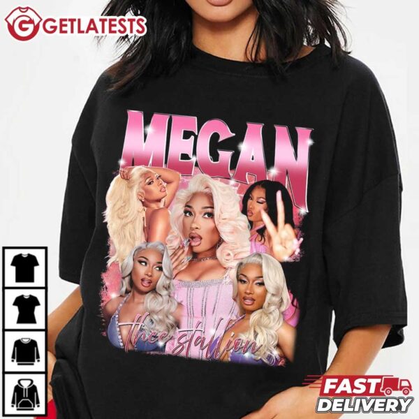 Limited Megan Thee Stallion Vintage T Shirt (2)