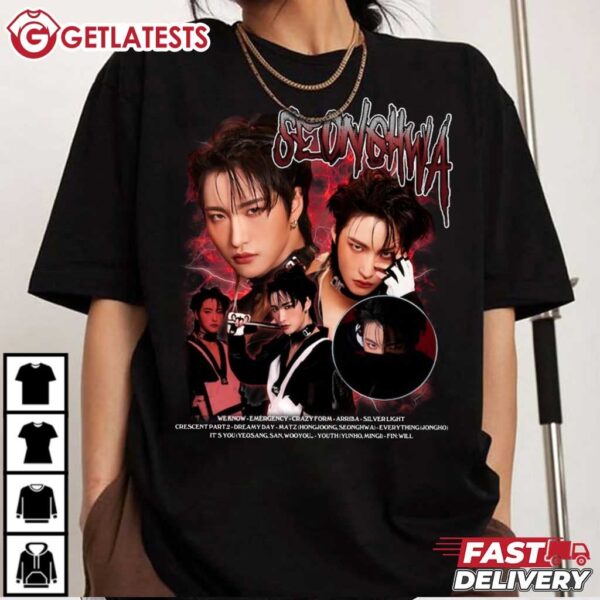 Seonghwa Ateez T Shirt (3)