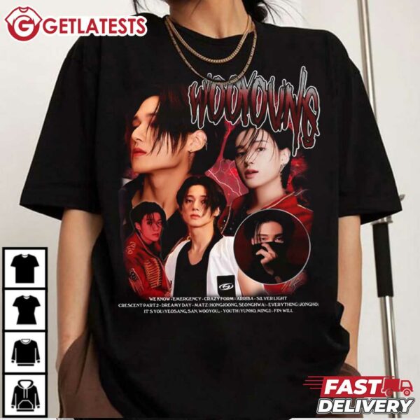 Wooyoung Ateez T Shirt (4)