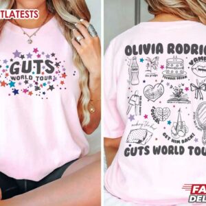 Olivia Rodrigo Guts World Tour T Shirt (2)