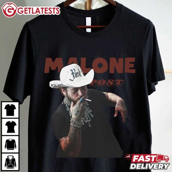 Post Malone Concert Posty Merch T Shirt (1)